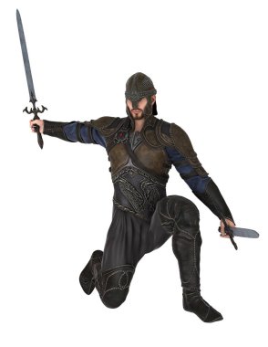 bir şövalyenin 3d cg işleme