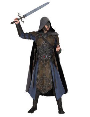 bir şövalyenin 3d cg işleme