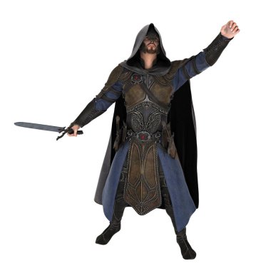 bir şövalyenin 3d cg işleme