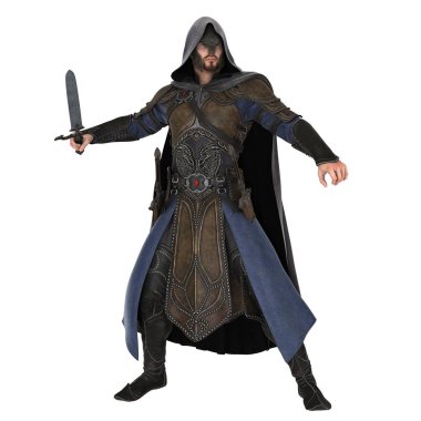 bir şövalyenin 3d cg işleme