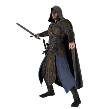 bir şövalyenin 3d cg işleme