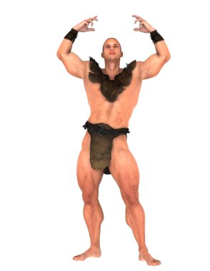 3d cg işleme bir gladyatör