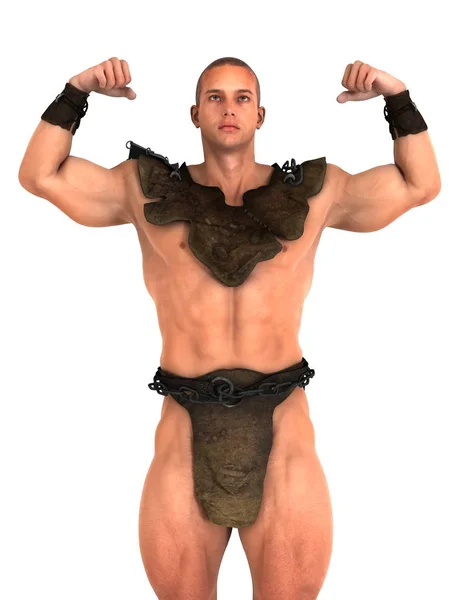 3D CG rendering of a gladiator — Stock Photo, Image