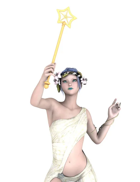 3D CG rendering of a fairy — Stock Photo, Image