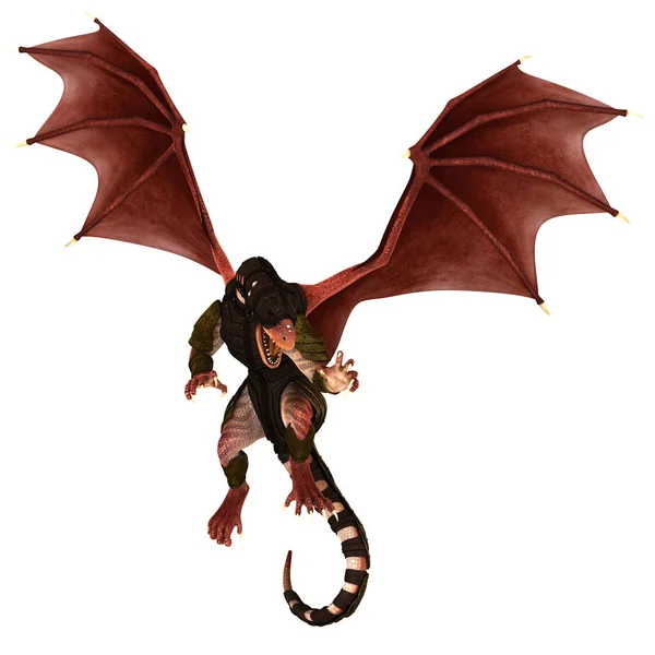 3D CG rendering of a dragon — Stock Photo, Image