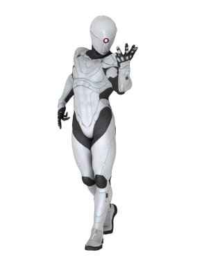 3d cg işleme bir robot