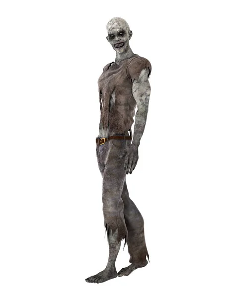 Renderowania 3D cg zombie — Zdjęcie stockowe