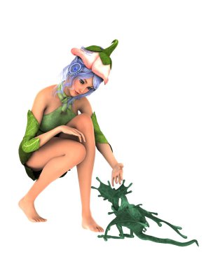 3d cg işleme bir peri