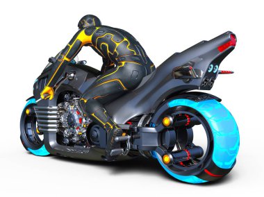 bir süper kahraman 3d cg render