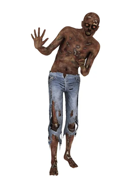 3D CG візуалізація зомбі — стокове фото
