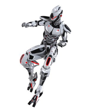 3d cg işleme bir robot