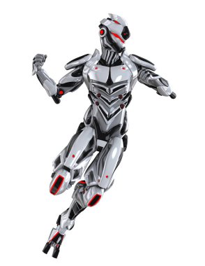 3d cg işleme bir robot