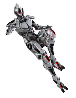 3d cg işleme bir robot