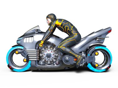 bir süper kahraman 3d cg render