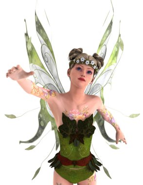 3d cg işleme bir peri