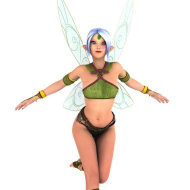 3d cg işleme bir peri