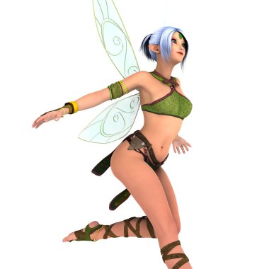 3d cg işleme bir peri