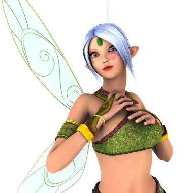 3d cg işleme bir peri