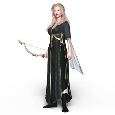 Usta bir okçu 3d cg işleme