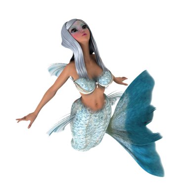 Deniz kızı 3d cg render