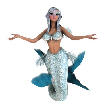Deniz kızı 3d cg render