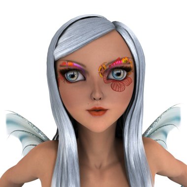 Deniz kızı 3d cg render