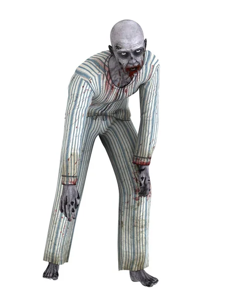 Vykreslování 3D cg zombie — Stock fotografie