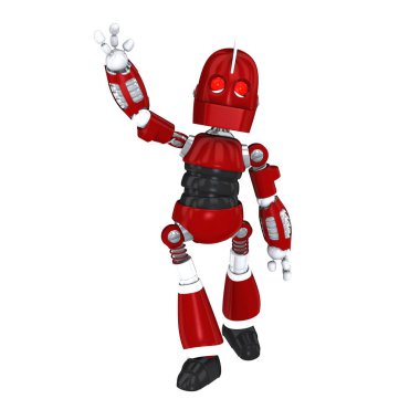 3d cg işleme bir robot