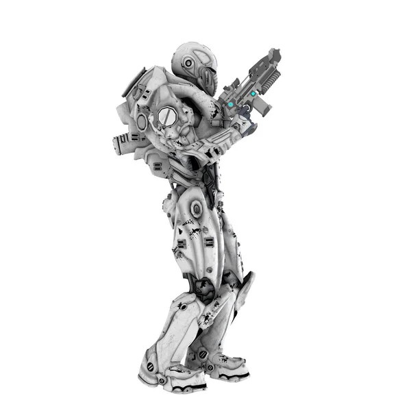 Robotin 3D CG renderöinti — kuvapankkivalokuva