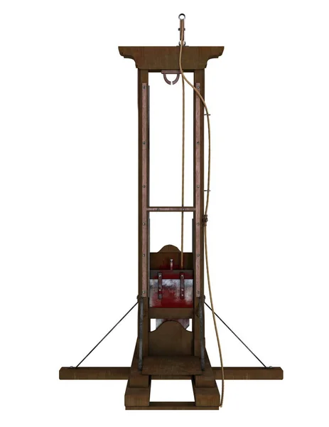 Representación 3D CG de un gibbet — Foto de Stock