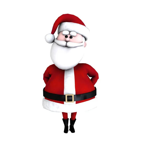 3D cg-rendering av Santa Claus — Stockfoto