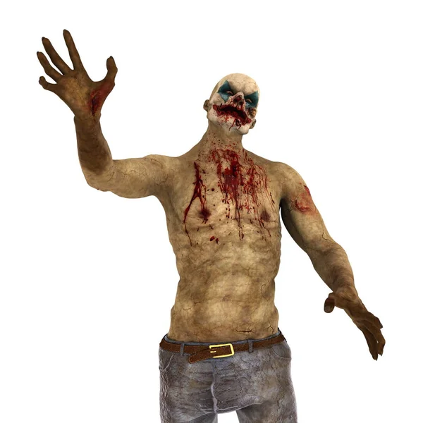 3D-cg rendering van een zombie — Stockfoto