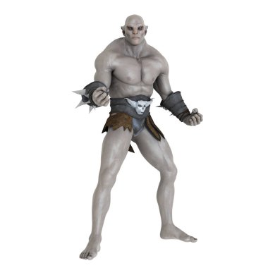 bir canavar 3d cg işleme