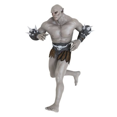 bir canavar 3d cg işleme