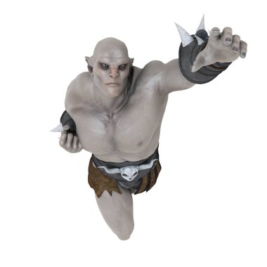 bir canavar 3d cg işleme