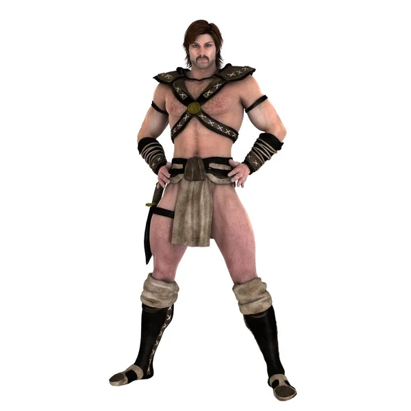 3D CG rendering of a gladiator — Stock Photo, Image
