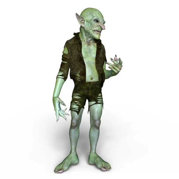 3D CG rendering of a goblin — Stock Photo, Image