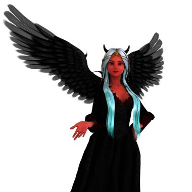 karanlık melek 3d cg render