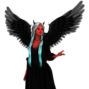karanlık melek 3d cg render