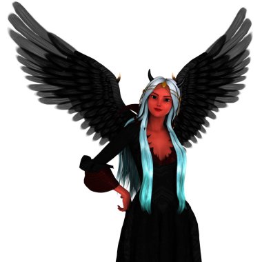 karanlık melek 3d cg render
