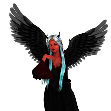 karanlık melek 3d cg render