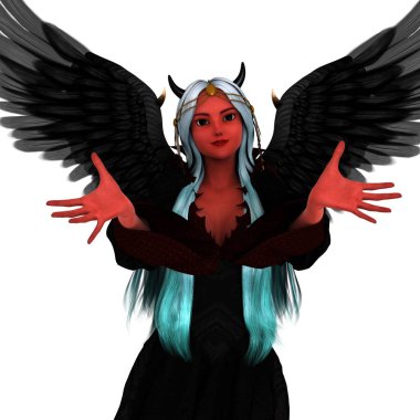 karanlık melek 3d cg render