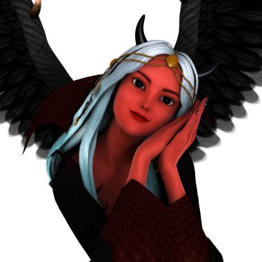 karanlık melek 3d cg render