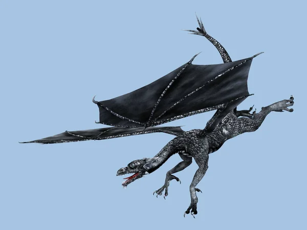 3D CG rendering of a dragon — Stock Photo, Image