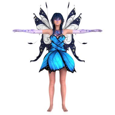 3d cg işleme bir peri