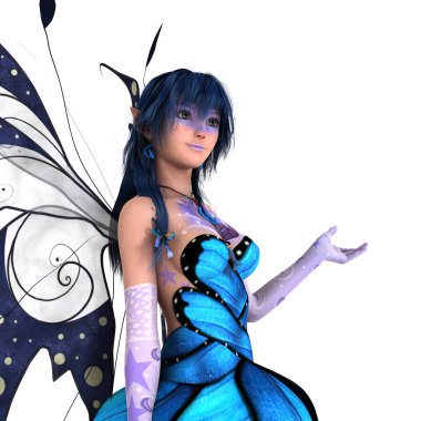 3d cg işleme bir peri