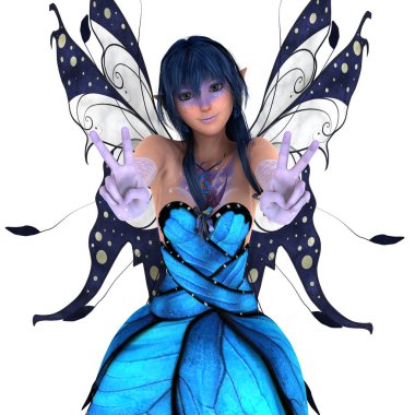 3d cg işleme bir peri