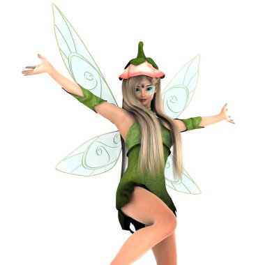 3d cg işleme bir peri