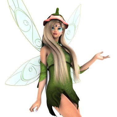 3d cg işleme bir peri