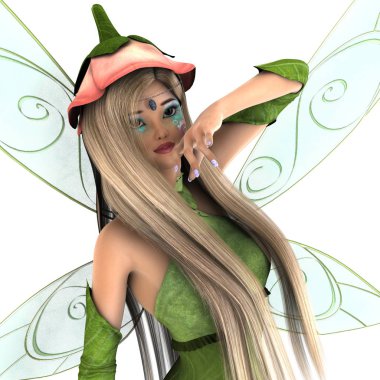 3d cg işleme bir peri